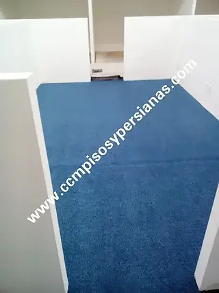 Alfombra de uso rudo Forza azul