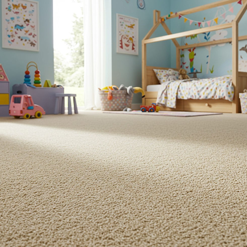 Miniatura: Alfombra en Rollo Carrusel Beige (rasurada)