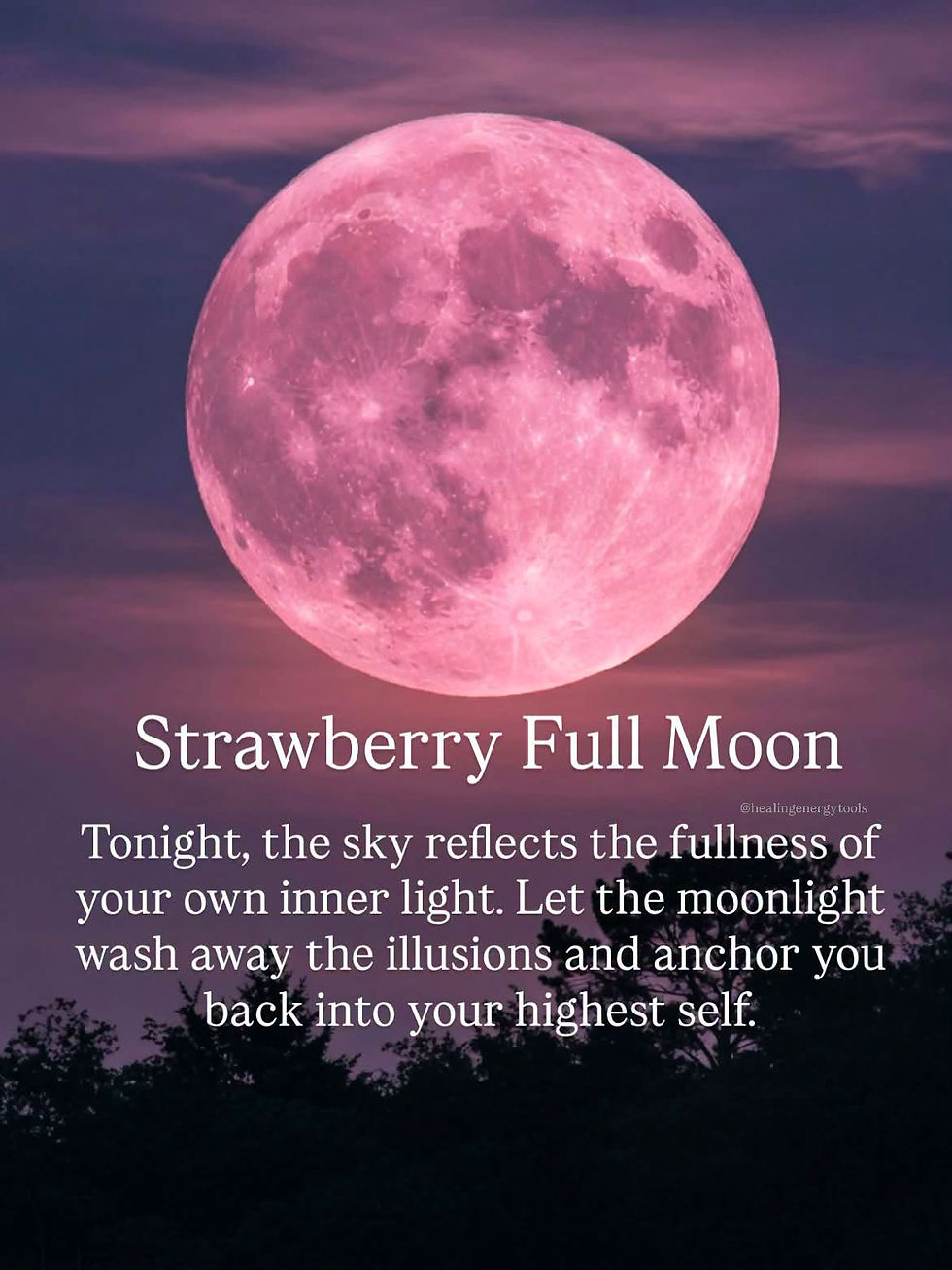 🍓🌕 The Strawberry Full Moon – A Time to Ripen the Heart ❤️