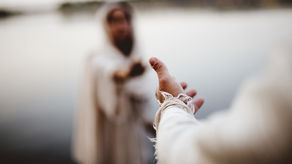 Jesus lends a helping hand