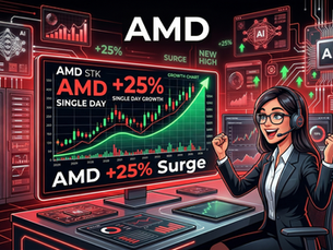 AMD Stock Surges 25% in 8 Days: Advanced Micro Devices Stock Analysis, Reasons Behind the Rally & Future Outlook