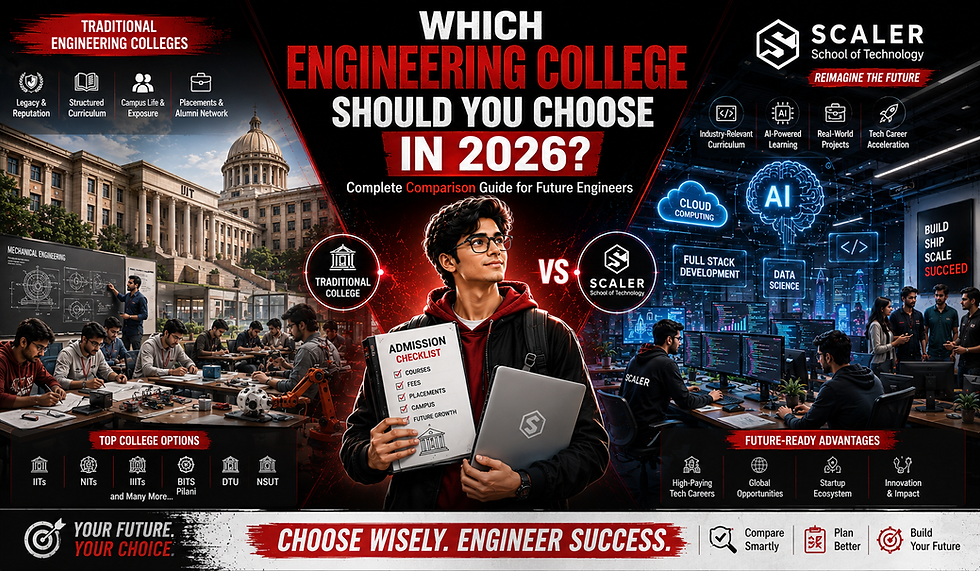 Which Engineering College Should You Choose in 2026? Complete Comparison Guide for Future Software Engineers