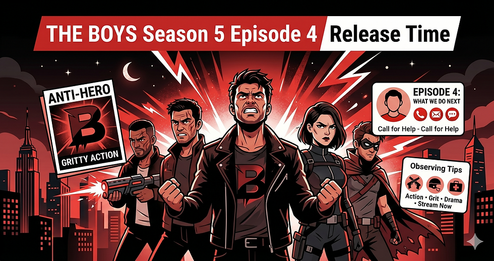 The Boys Season 5 Episode 4 Release Time: Date, Streaming Details and What to Expect