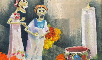 CherylSoltis_Ofrenda_11x14_OilAndPaperOnCanvas_885.00 - Cheryl Soltis.jpg