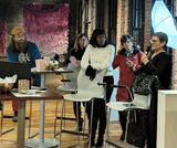 Jana Comeau, Executive Director of Hestia House, explaining how my.SOLIS supports frontline workers and victims navigating digital harassment