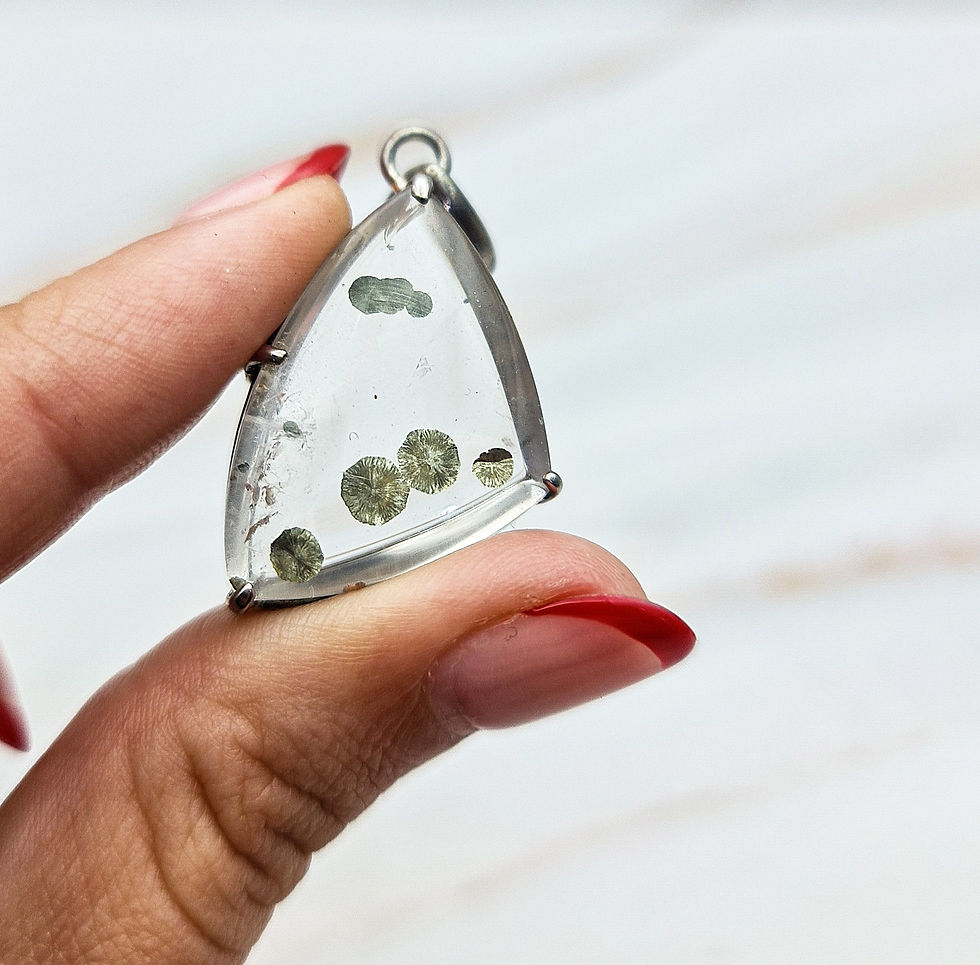 Quartz with Pyrite Suns