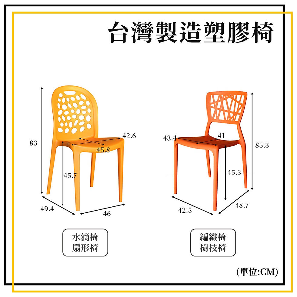 縮圖：SGS認證戶外休閒塑膠椅