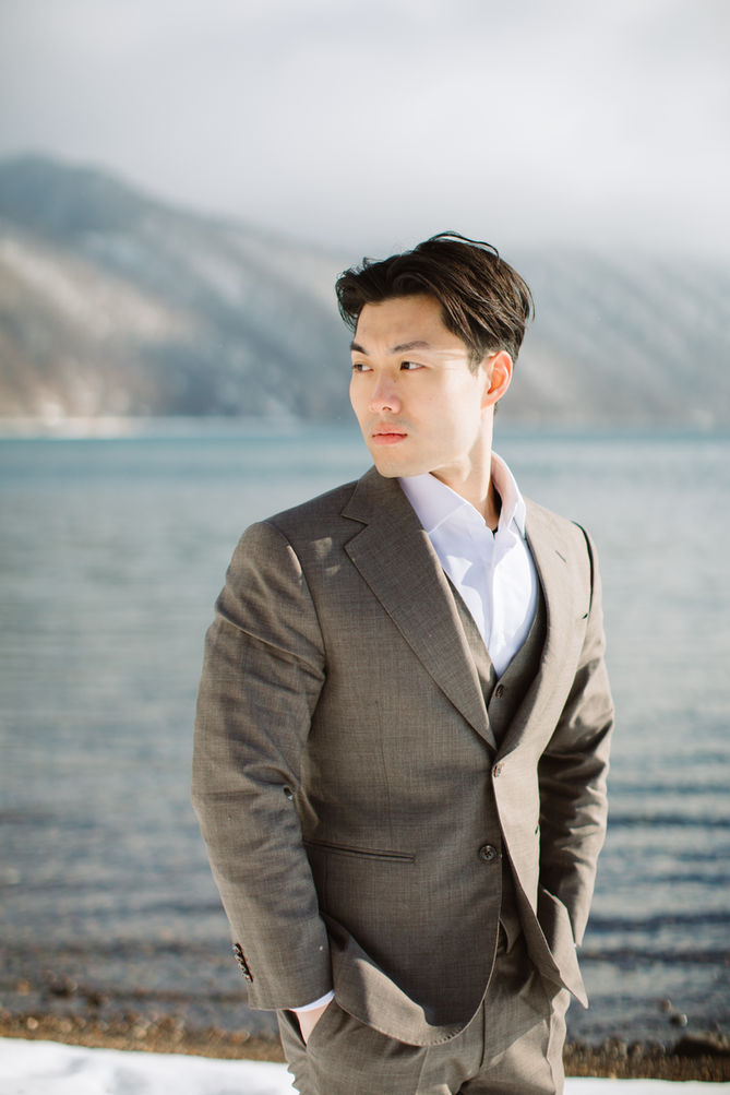 Winter Wonderland Pre-wedding at Hokkaido