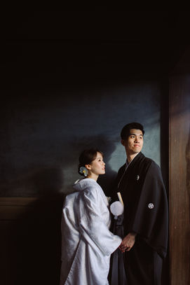 Elegant and Graceful Kimono Pre-wedding at Mount Fuji