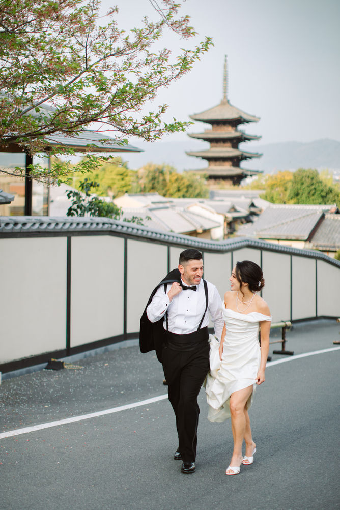 An Elopement in the Captivating and Serene Surroundings of Kyoto