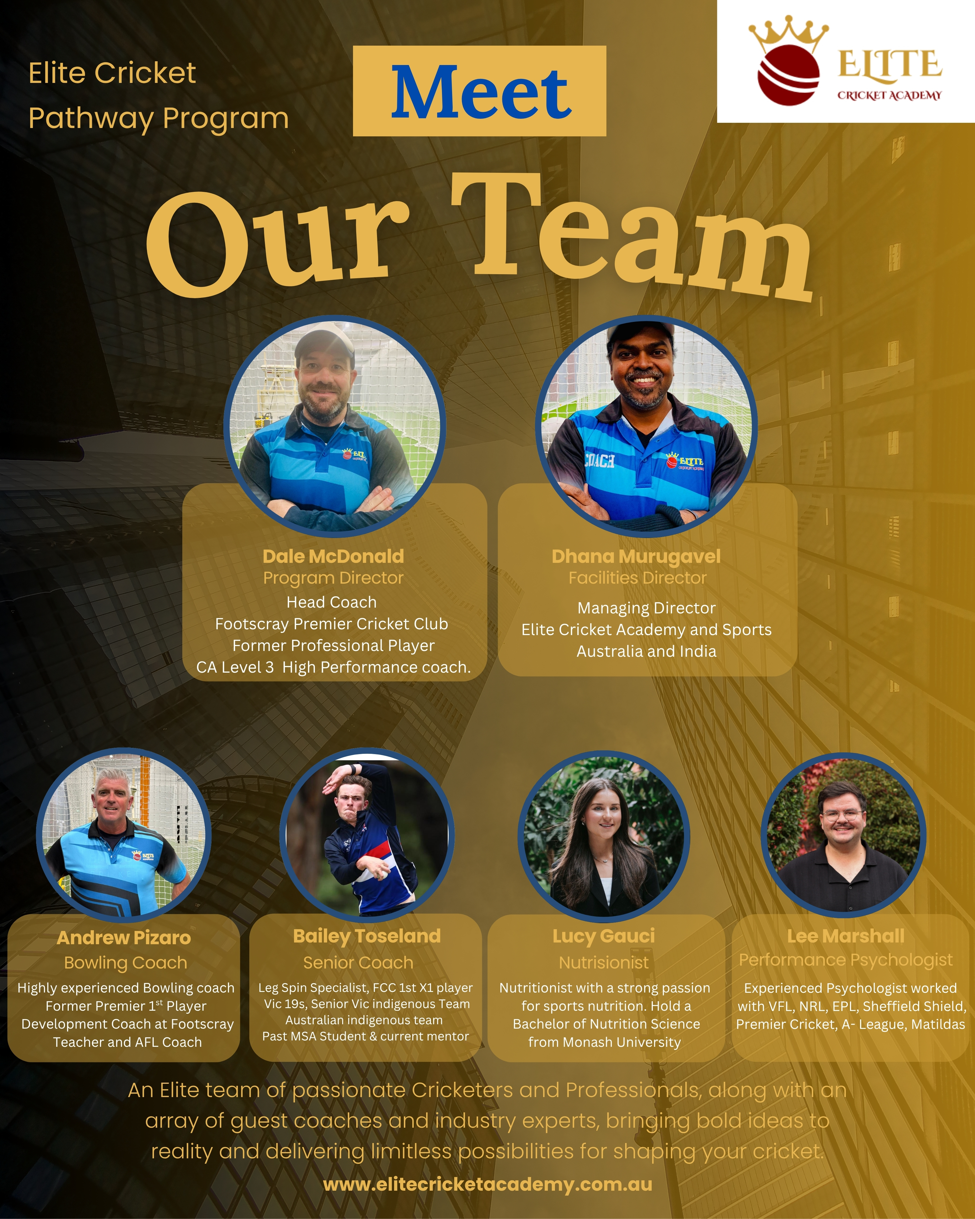 🏏Unlock Your Potential with the Elite Cricket Pathway Program and Coaching Panel Insights