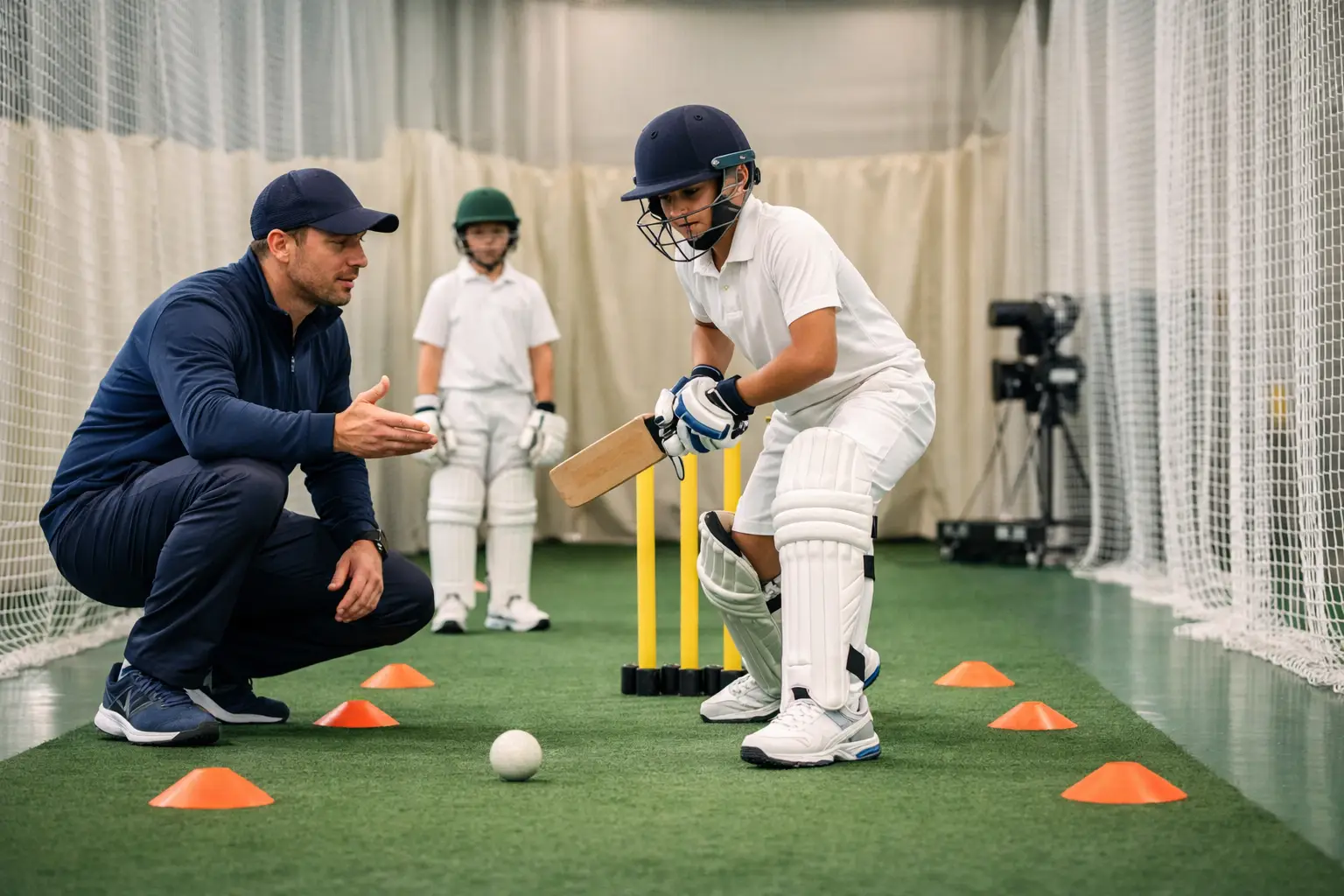 How to Train Cricket Footwork in Indoor Nets