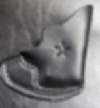 Thumbnail: Pocket holster for Bond Arms Stubby 2.5 barrel no trigger guard. Herman oak leat