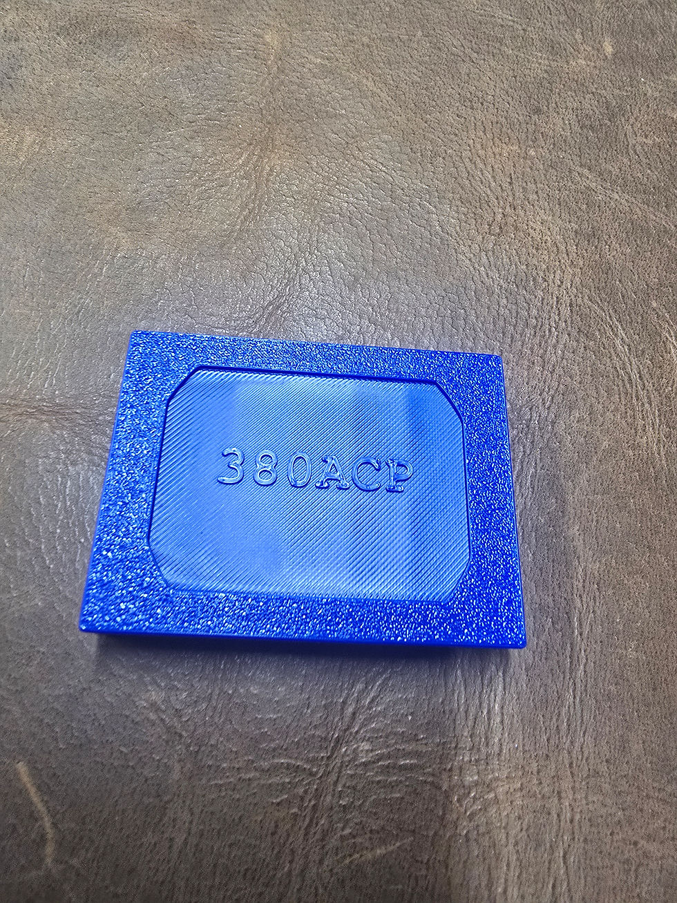 Thumbnail: 380 ACP Shell Holder Holds 12 extra rounds in a compact safe way.