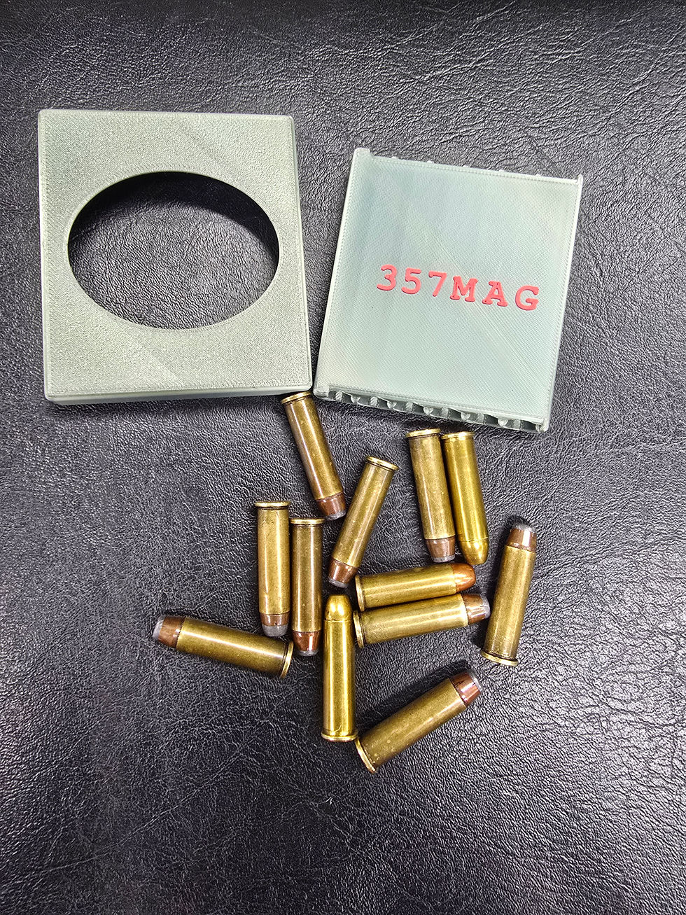 Thumbnail: 357 Magnum shell holder with cover.