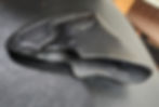 Thumbnail: Pocket holster for Bond Arms Stubby 2.5 barrel no trigger guard. Herman oak leat