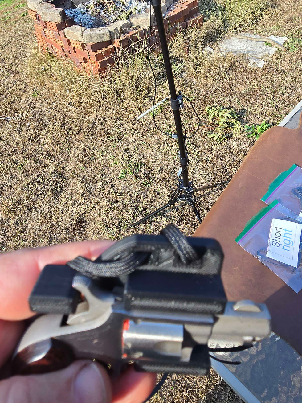 Thumbnail: Necklace Holster For NAA  Short.. 22 short is smaller than 22 LR