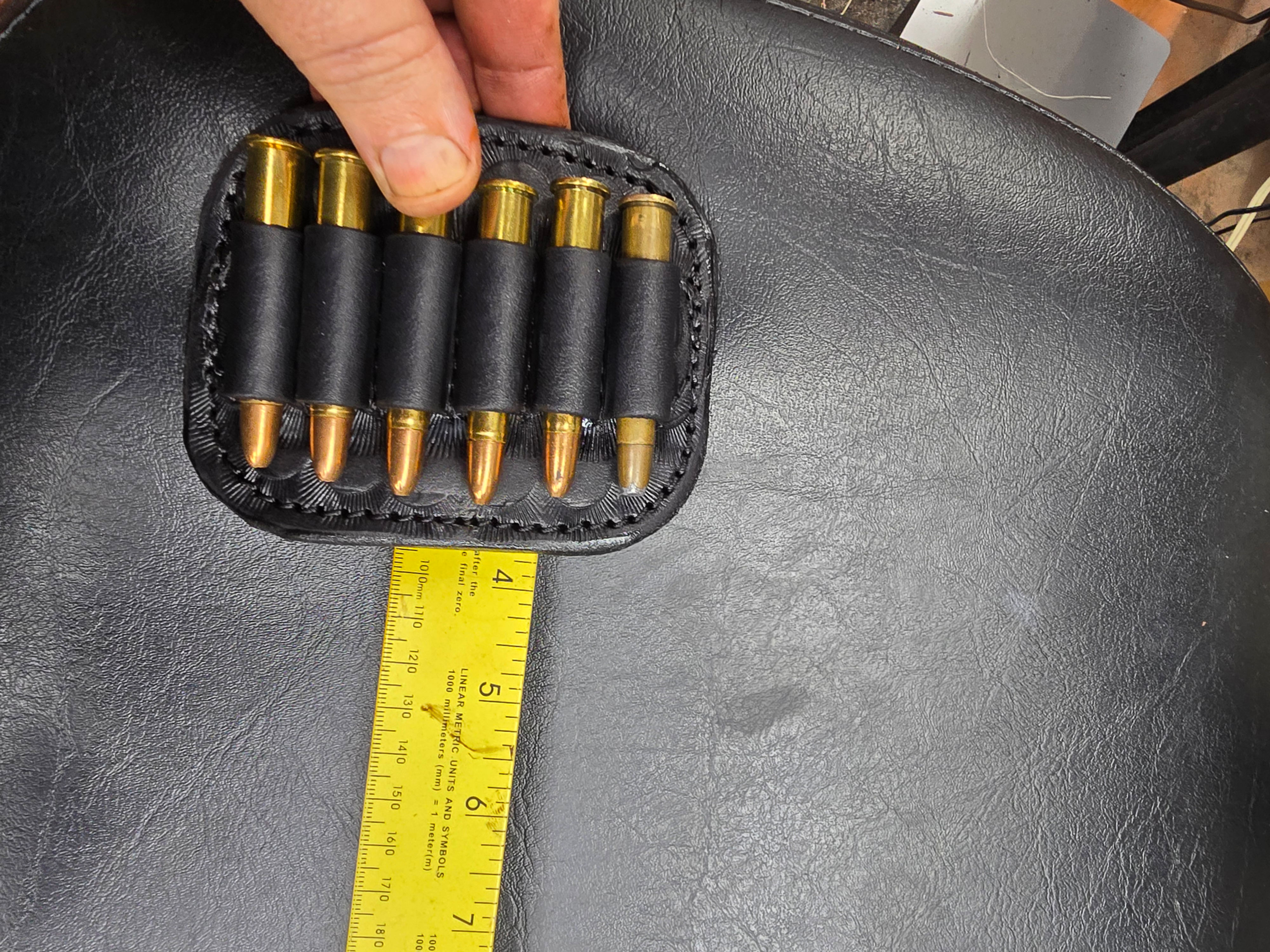 30 30 Winchester cartridge holder.