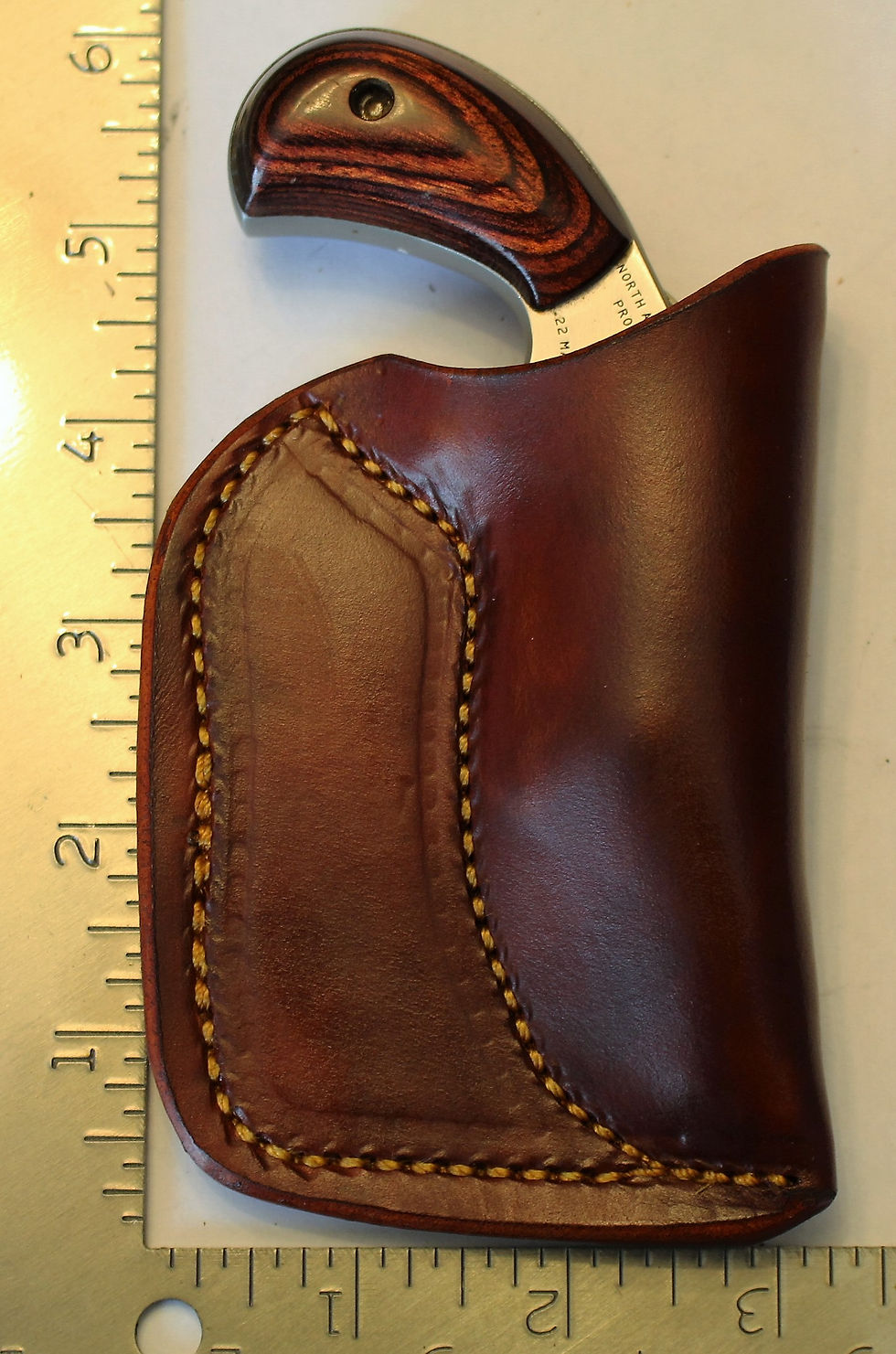 Thumbnail: Pocket holster for NAA 22 Mag with 1 1/8 to 1 5/8 barrel
