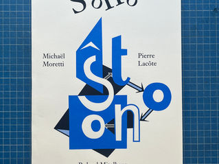 JEUDI 25 juin 2026 : Sortie du livre "Ŝtono" - Michaël Moretti, Pierre Lacôte et Roland Mitelberg
