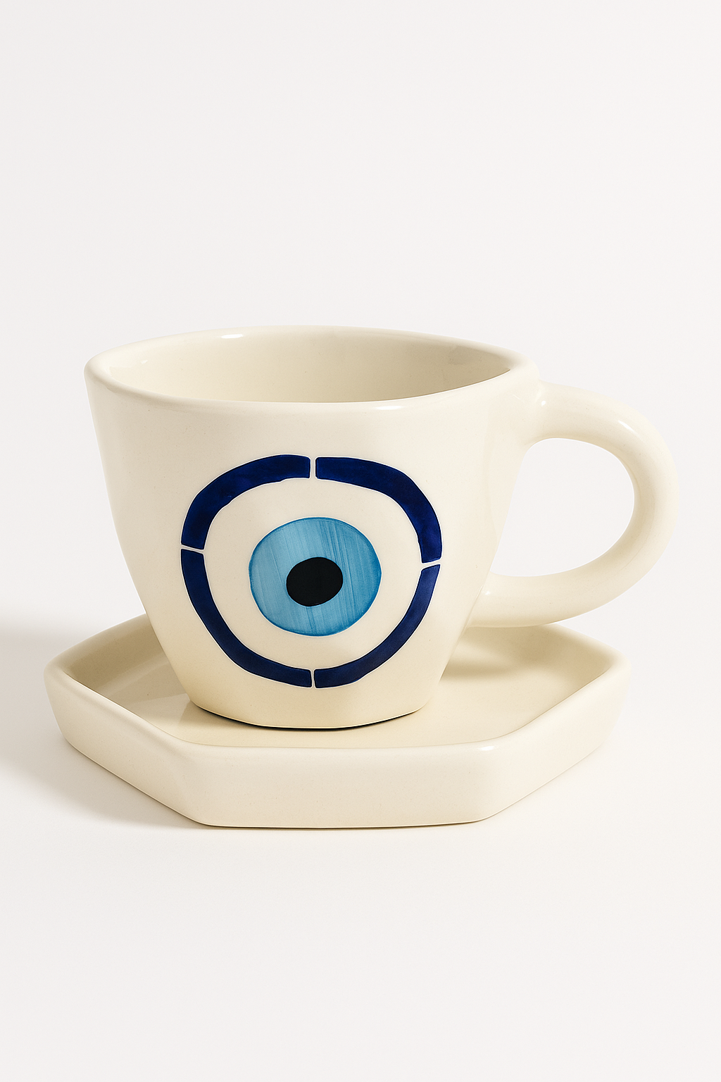 Evil Eye Cup & Saucer