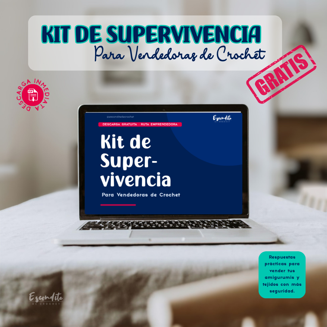 Kit de Supervivencia para Emprendedoras de Crochet — Domina tus Ventas y Costos