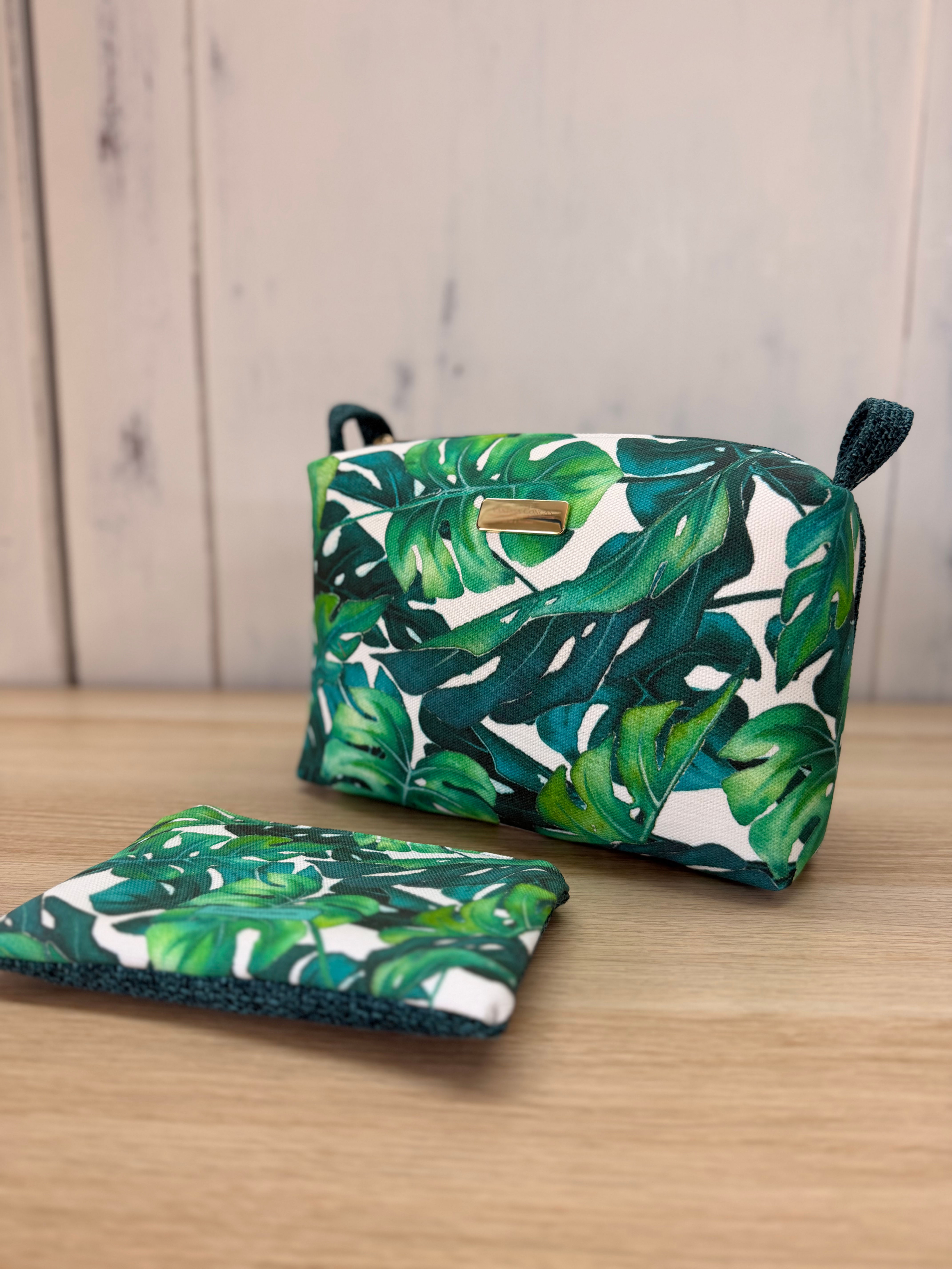 Mini Frida stampata monstera