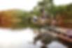 Kids Jumping into the Lake