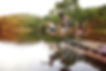 Kids Jumping into the Lake