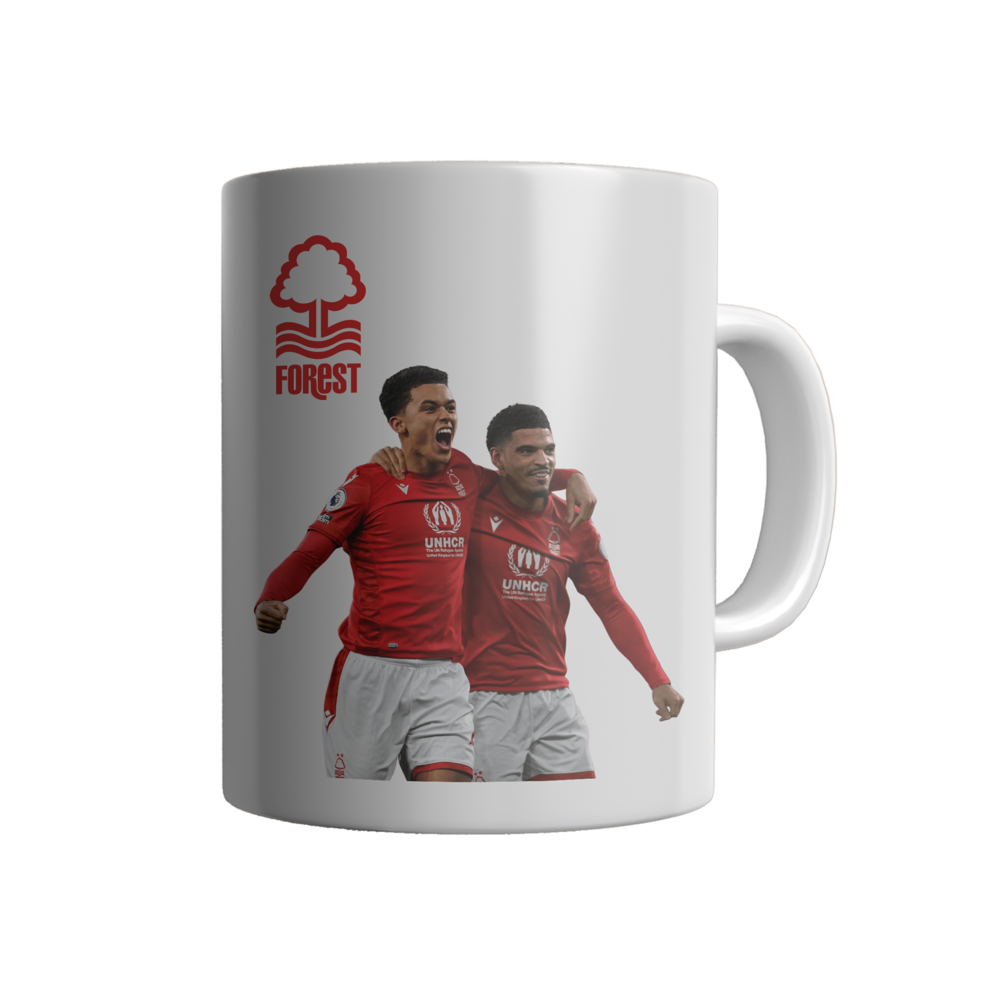 Nottingham Forest Johnson And Gibbs-White Mug