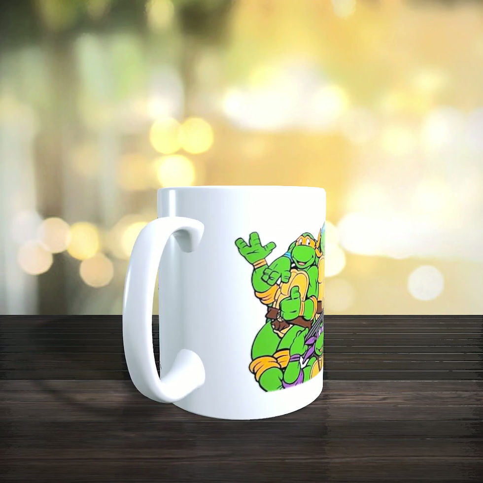 Thumbnail: Personalised Limited Edition TMNT Drinking Mug