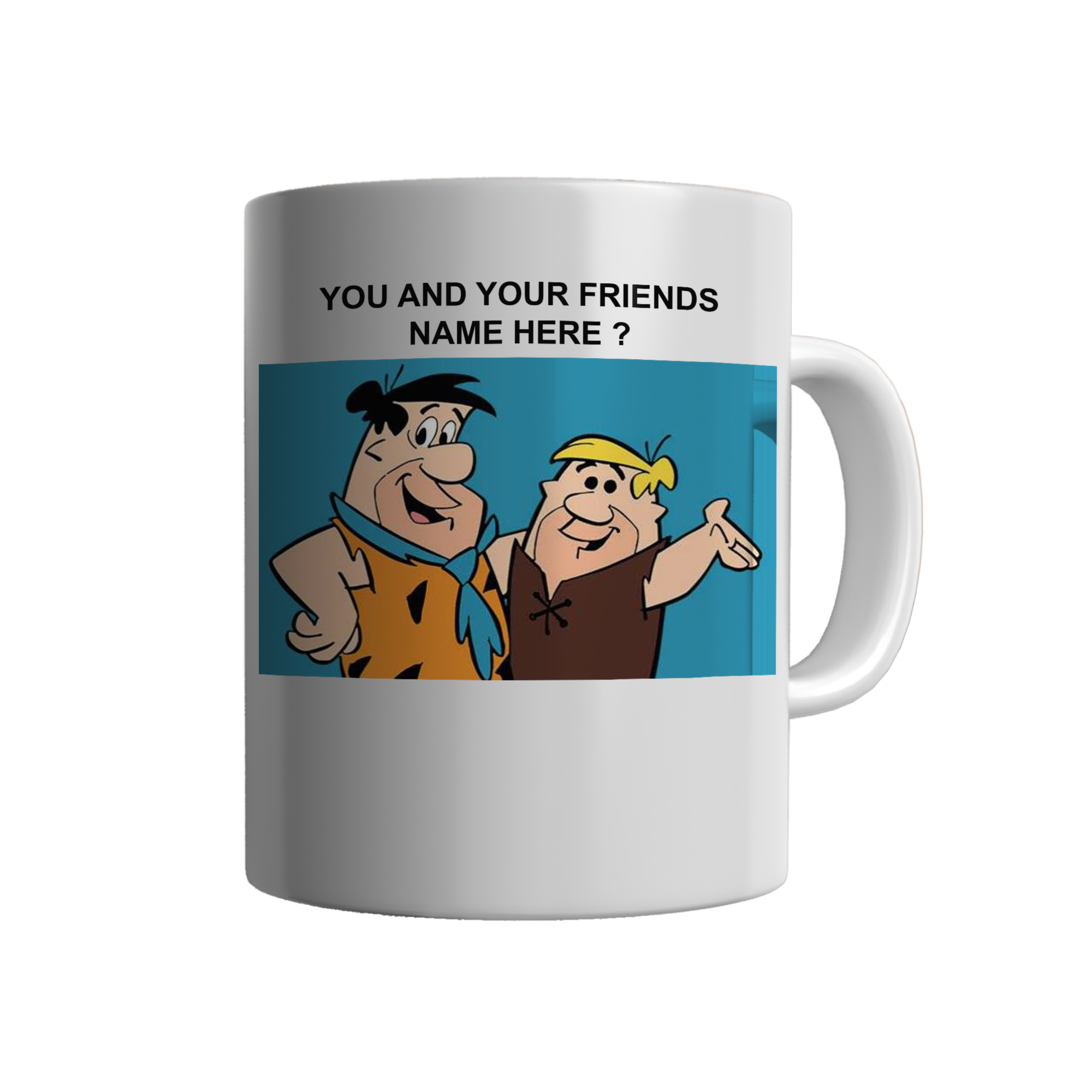 Personalised Limited Edition The Flintsones Mug