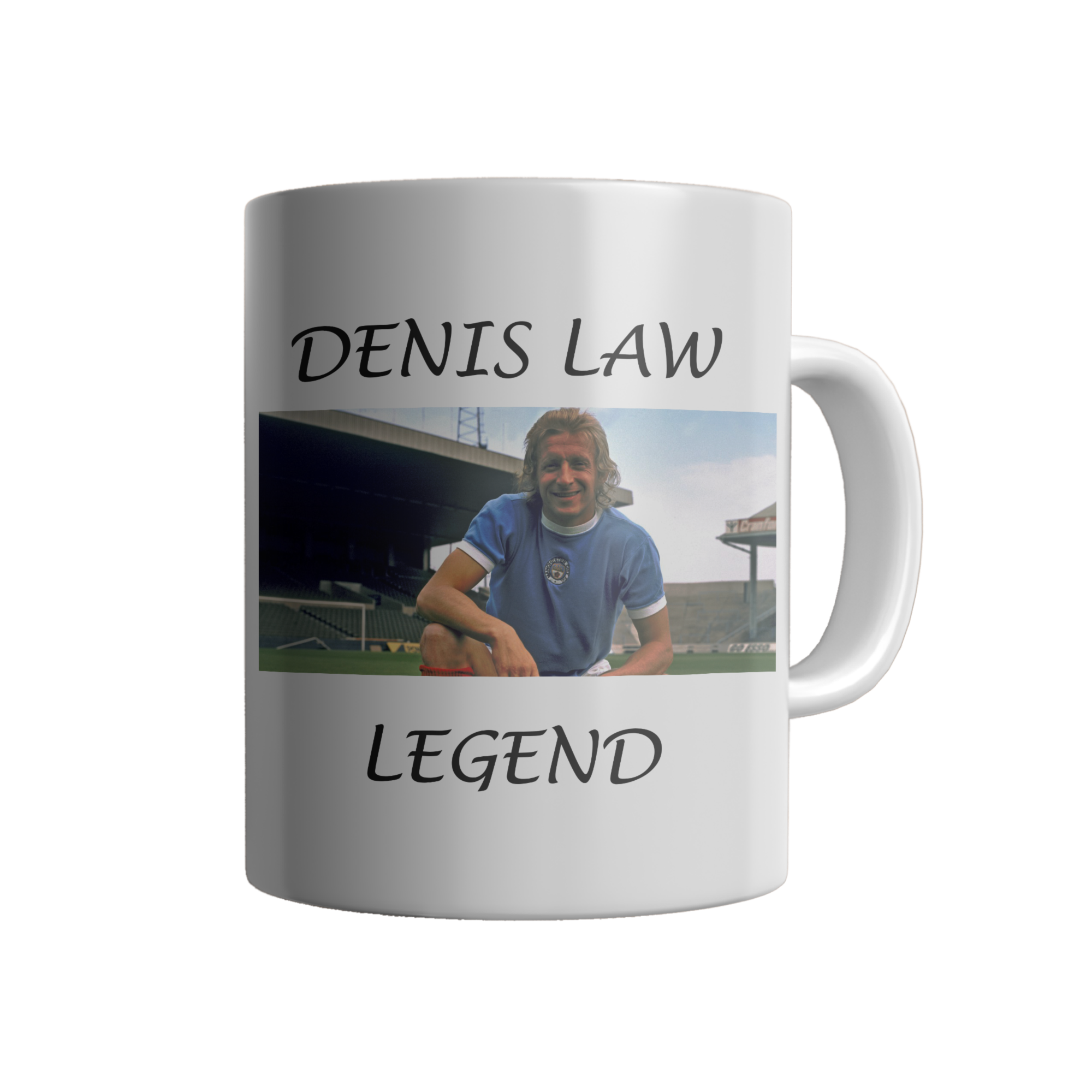 Manchester City Denis Law Legend Mug