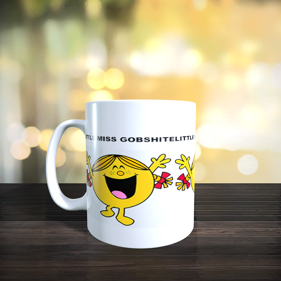 Thumbnail: Personalised Limited Edition Little Miss Gobshite Mug