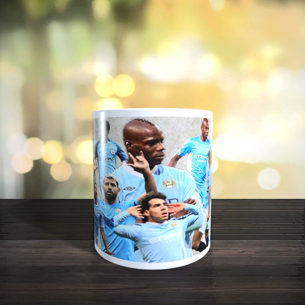 Thumbnail: Personalised Limited Edition Manchester City 2012 Title Coffee Mug