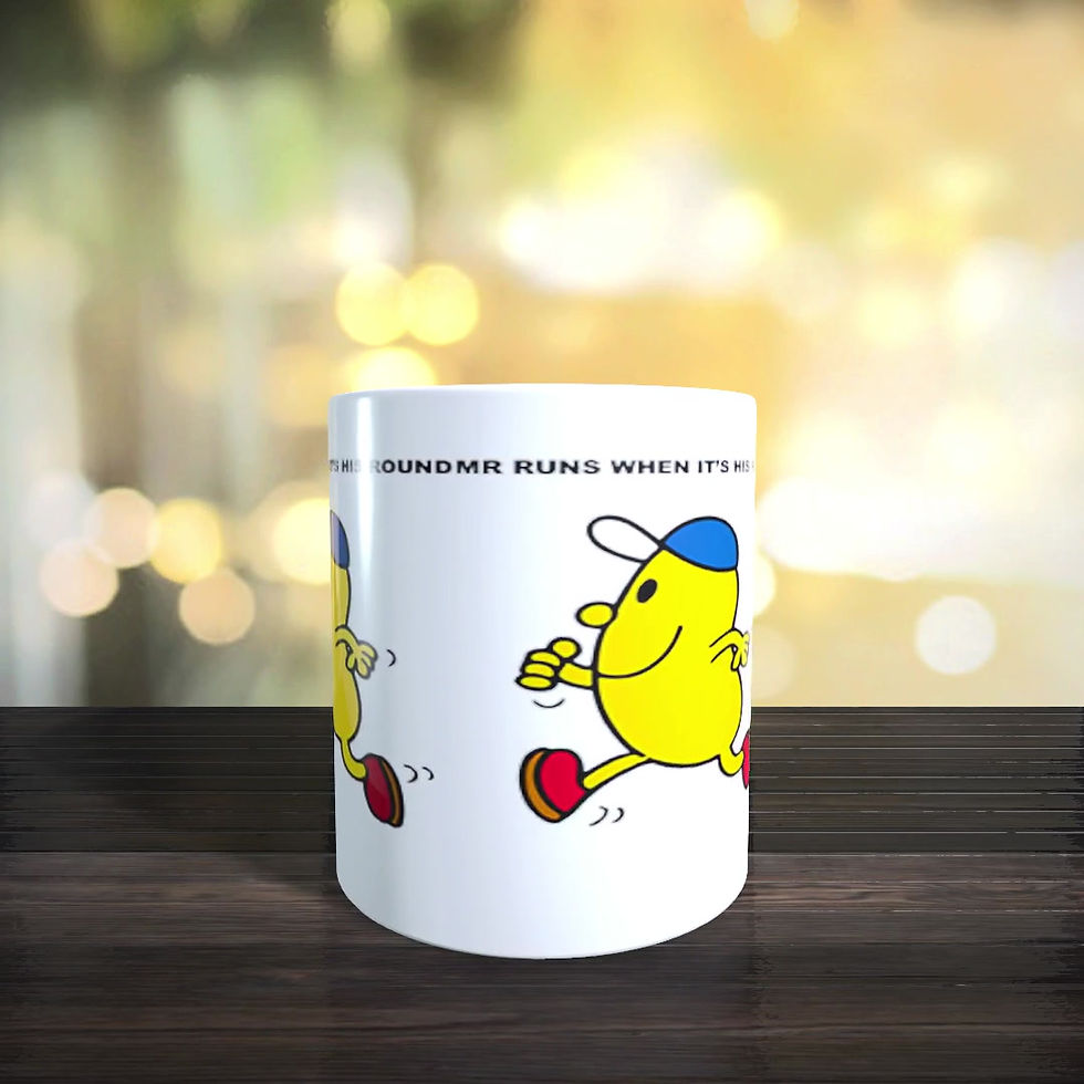 Thumbnail: Personalised Limited Edition Mr Runs When It's His Round Mug