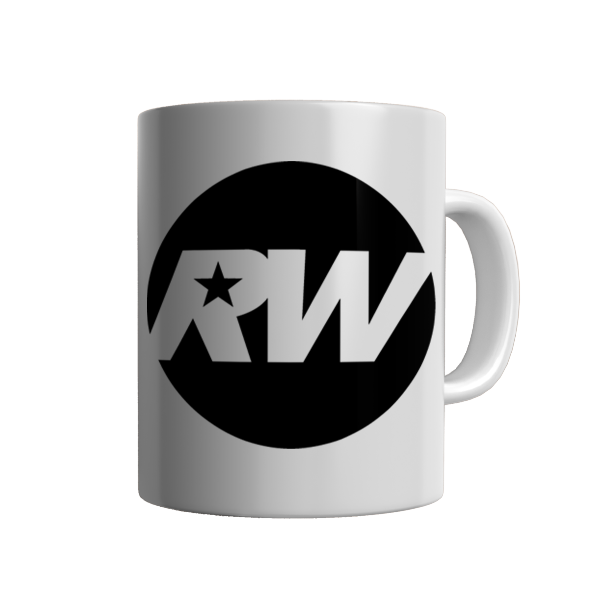 Personalised Limited Edition Robbie Williams Logo Mug