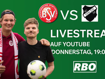 RBO zeigt Kreispokal-Halbfinale BSV vs. SC Halen im Livestream