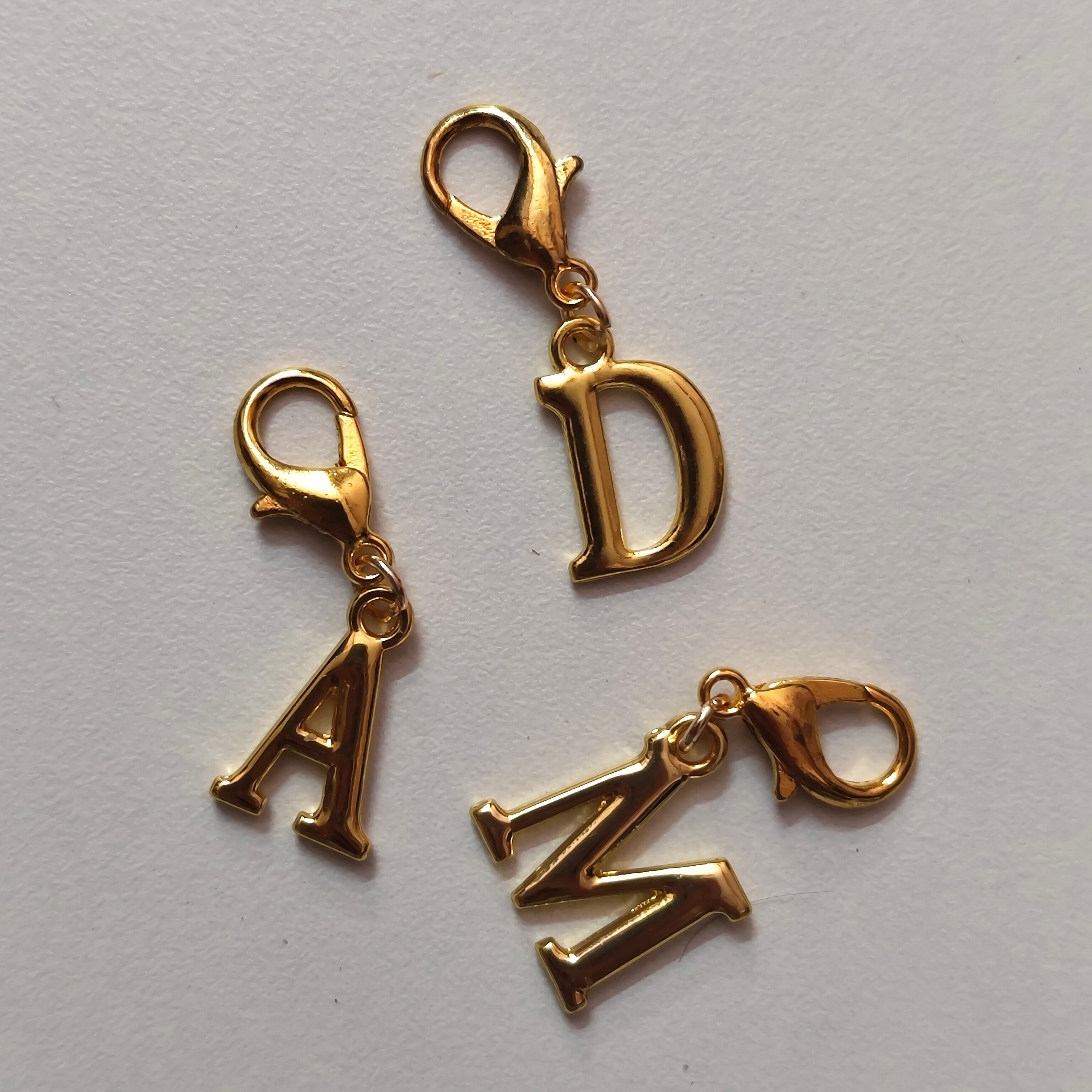 Initial Mini Keychain