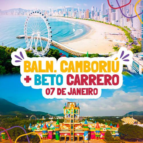 Balneário Camboriú + Beto Carrero - 07/01/2026