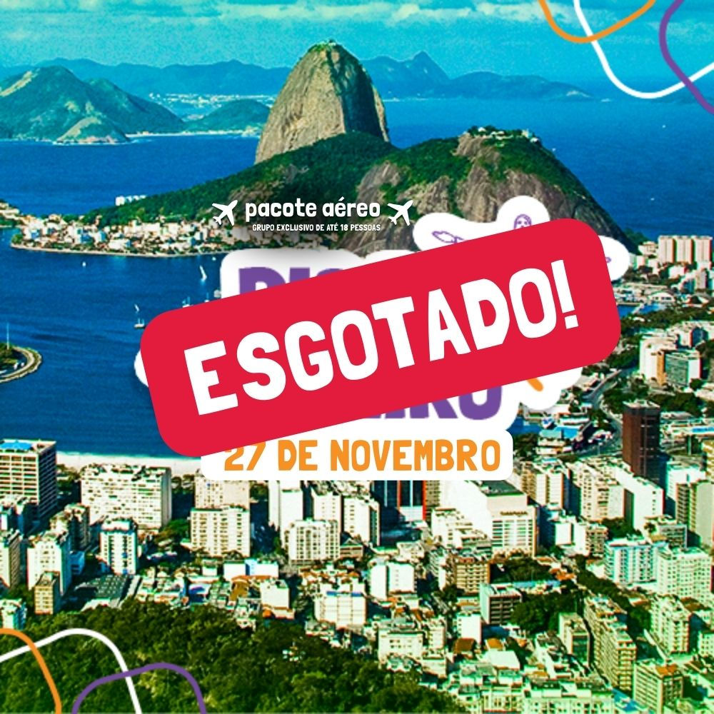 Rio de Janeiro - 27 de novembro - Pacote Aéreo