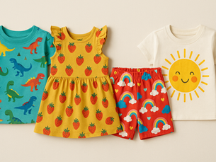 estampas e cores infantis