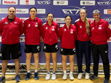 Behind the Scenes: My Coaching Experience with the England Women's Table Tennis Team