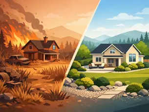 An Example of Defensible Space Transformation
