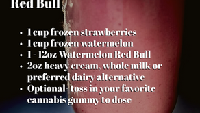 Creamy Strawberry Watermelon Blended Red Bull