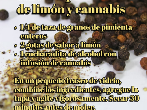 Saros de Pimienta de Limón y Cannabis