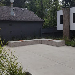 patio paver hardscape