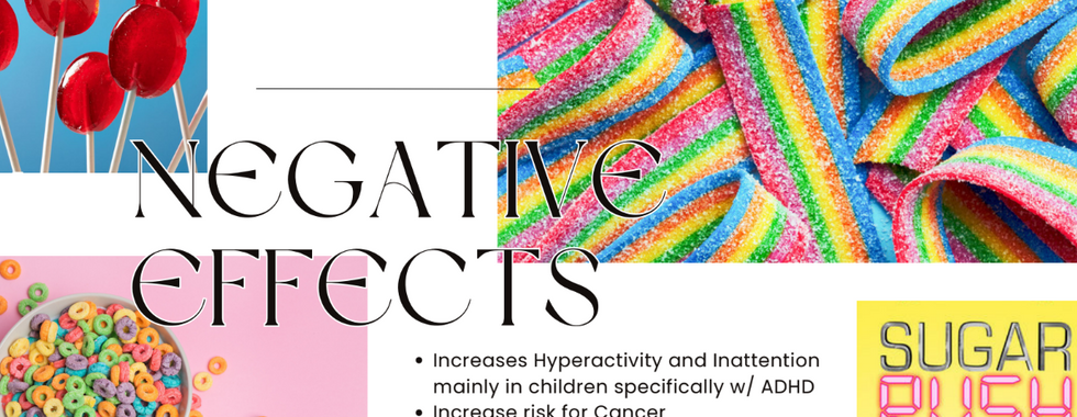 The Effects Artificial Dyes Have On Our Mental Health