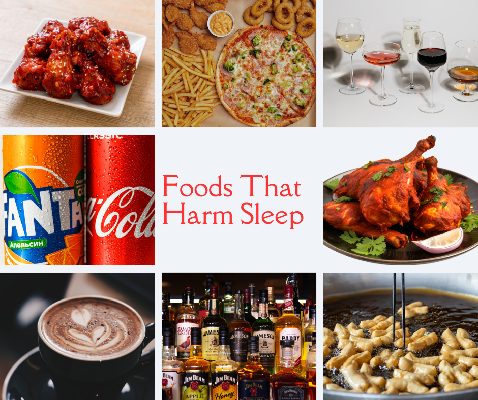 bad food for sleep