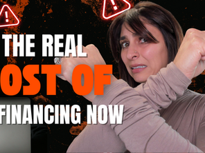 The REAL cost of refinancing now.